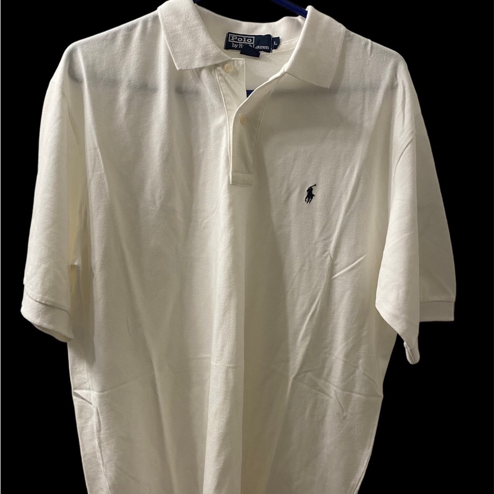 Men's Ralph Lauren polo.